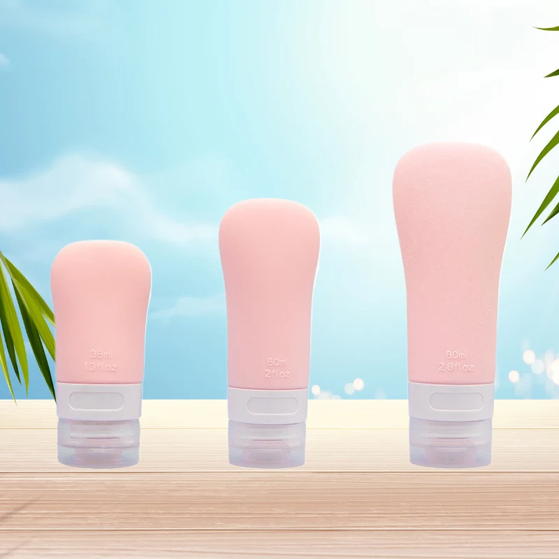 60ml Ladylike style Silicone Travel Cosmetic Bottle