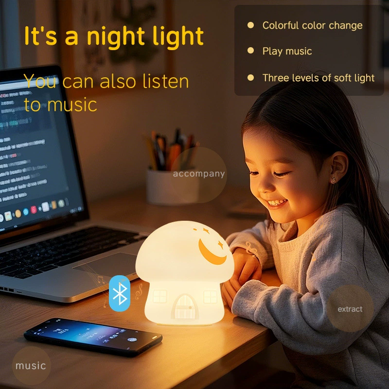 Multi-function Silicone Night Light